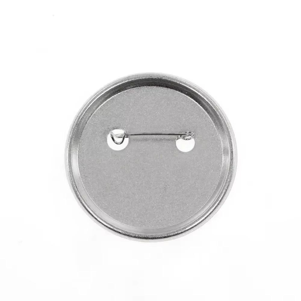 100pcs 25/58mm Round Pin Badge DIY Art Crafts Button Maker Parts Metal Brooch Clasps Button Maker