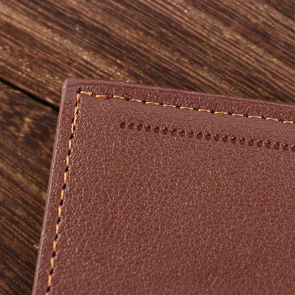 PU Leather Male Leather Purse Large Capacity Men Coin Pocket Portable Men's Short Wallet  Shopping