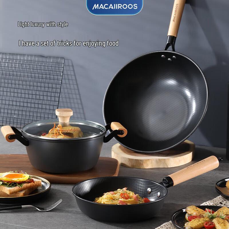 

Micalo Non-stick 3-Piece Cookware Set