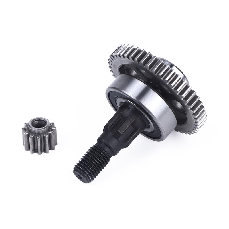 2Pcs Gear Parts For Lawn Mowers 47 Groove Lawn Mower Gears Incl Shaft Incl Pinion Set