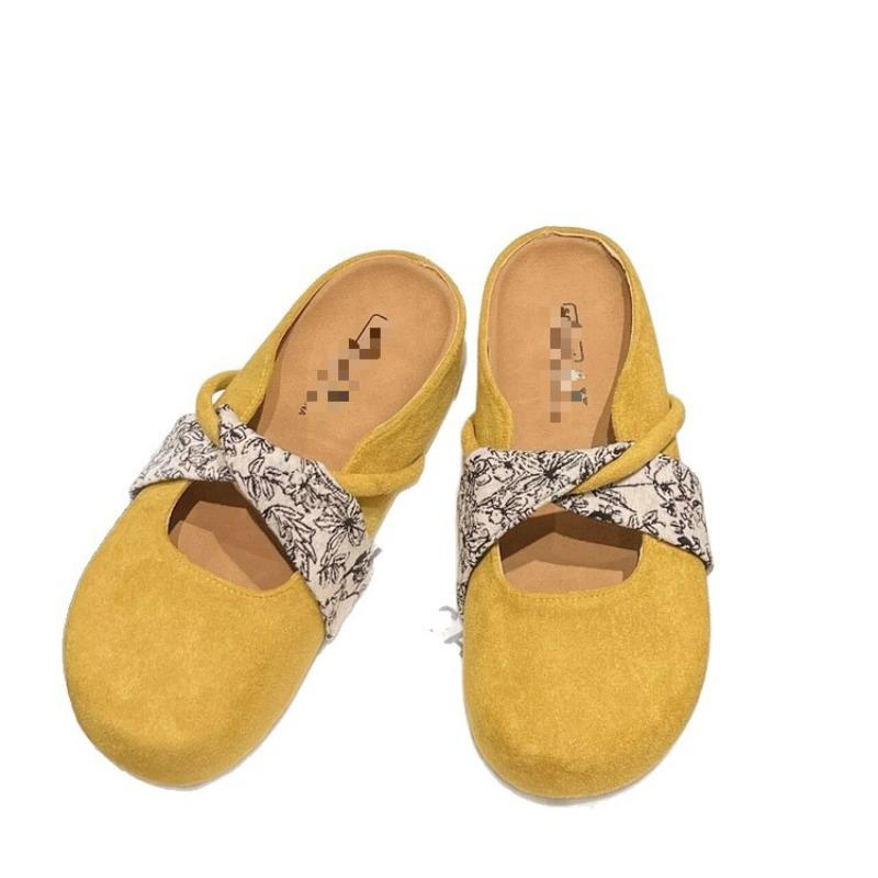 Retro-style Headband Flip-flops, New Style Thick-soled Sandals for Women, Women's Shoes