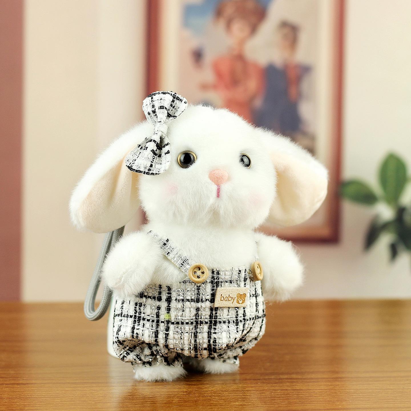 Очаровательный Кавайный Кролик Плюшевый Брелок Шарм Кукла Around 15 cm