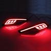 LED Rear Bumper Tail Light Fit For Honda CRV 2017 2018  Driving Brake Light Sequential Turn Signal Light Reflector Rear Lamp Bumper Light