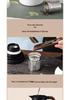 Tangsi Large Capacity Stainless Steel Teapot with Wooden Handle for Tea Stewing and Water Separation