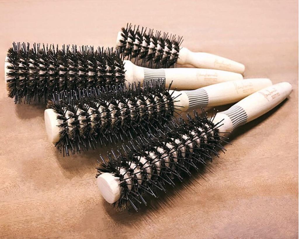 Kinugawa Company Nylon Roll Natural Pig Snadno se nanáší W Kudrnaté Průměr L Go Lesklé 2850M Kartáč a vlasy, vlasy, zachycování, vločkování, vlasy, kudrnaté, rovné, snadné