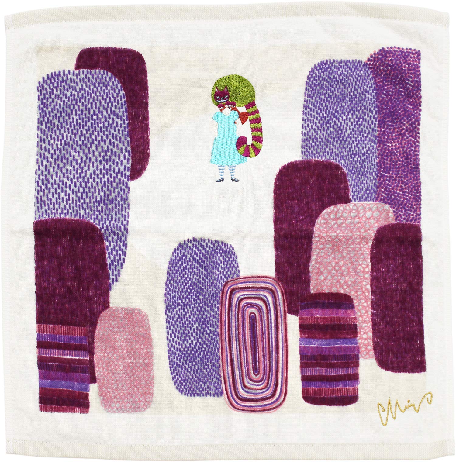 

Kusunokibashi Monori Wash Towel vloume2 Alice in Purple [moritaMiW] Wonderland, [A-67344-51-PAP]