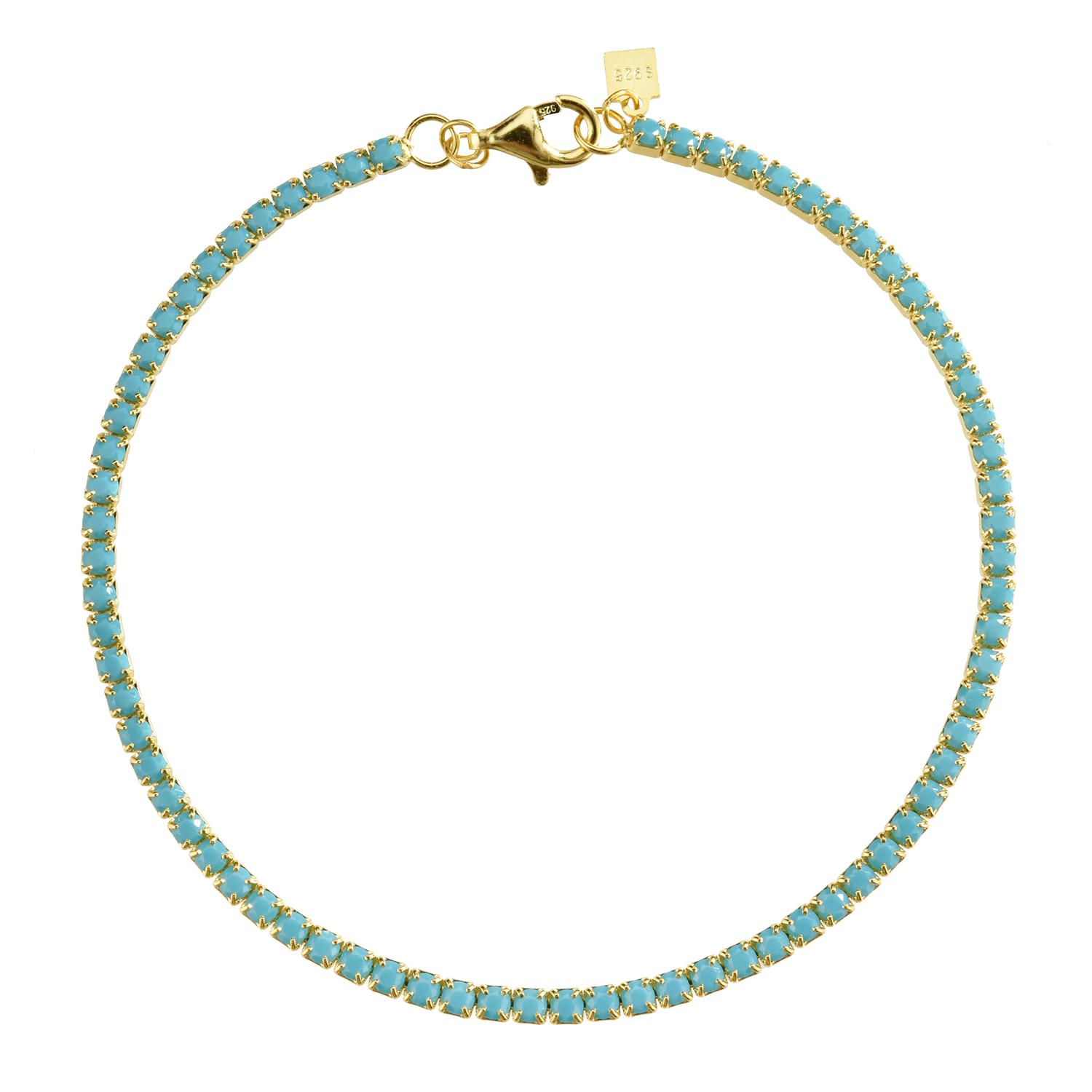 

ANDYWEN, стерлинговое серебро 925 пробы, золото, 2 мм, теннисный цирконий, круглый блестящий браслет для женщин, 2023, роскошные изящные ювелирные изделия M