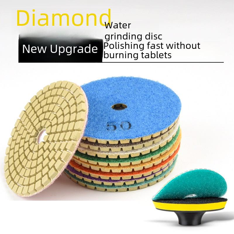 

Алмазный мягкий полировальный диск для мрамора и камня Drill Adapter 10mm Thread, 8mm Shaft