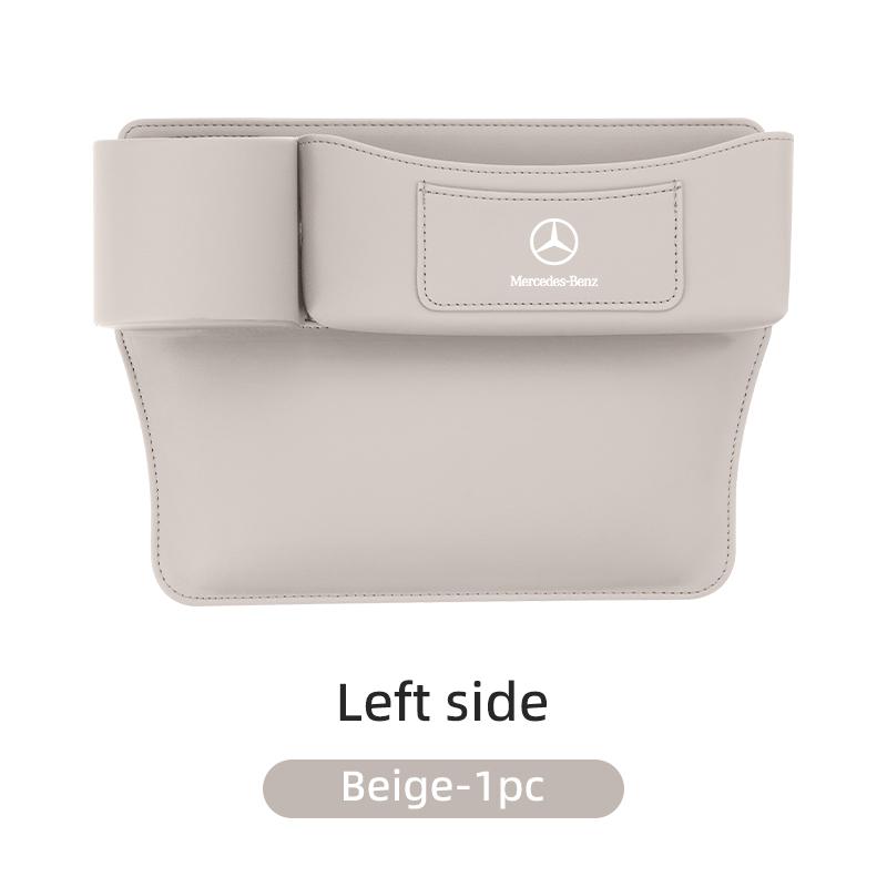 FIQ4 2025 Hot Car Seat Gap Storage Box Car Crevice Storage Box Seat Organizer For Mercedes Benz AMG A C E Class C180 C200 C260 C300 W