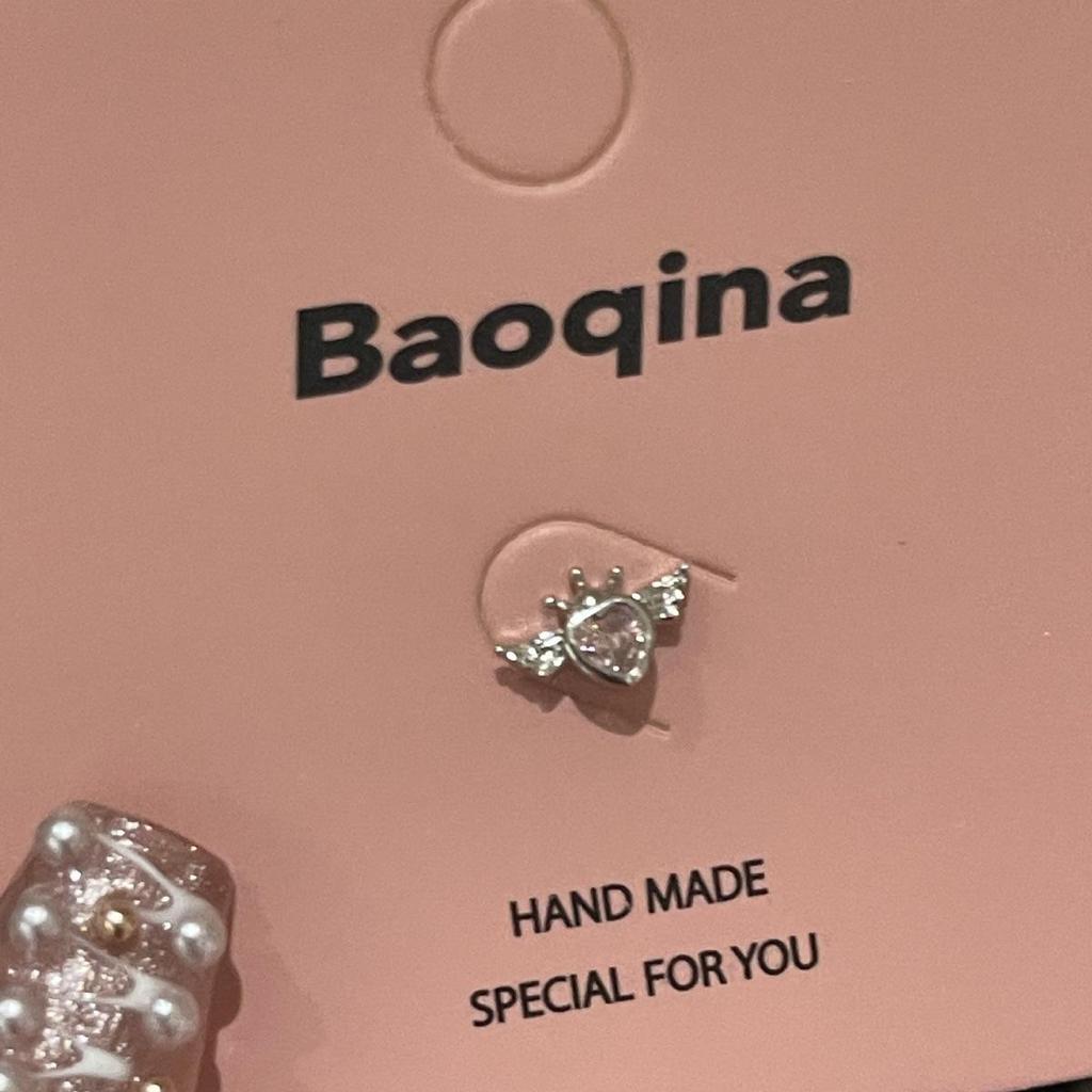 Kolekcja Kolczyków do Chrząstki ze Stali Tytanowej, Przyjaznych dla Snu, z Różowym Cyrkonem