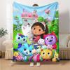 1pc Gaby's Bubble House2 Blanket, Gift, for Men and Women, Soft Blanket, Good for Sofa Bed Couch Travel, Lightweight Flannel Blanket