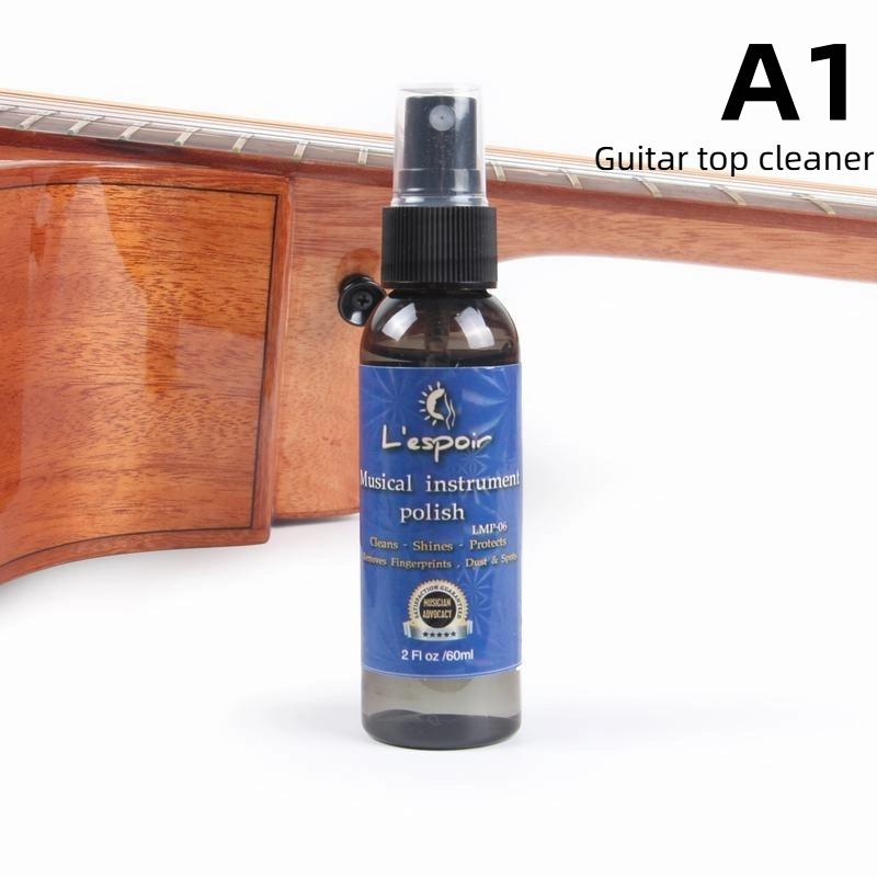 Musical Instrument Brightening Wax Guitar Panel Cleaner Musical Instrument Cleaning Care Oil String Anti-Rust Oil as the picture