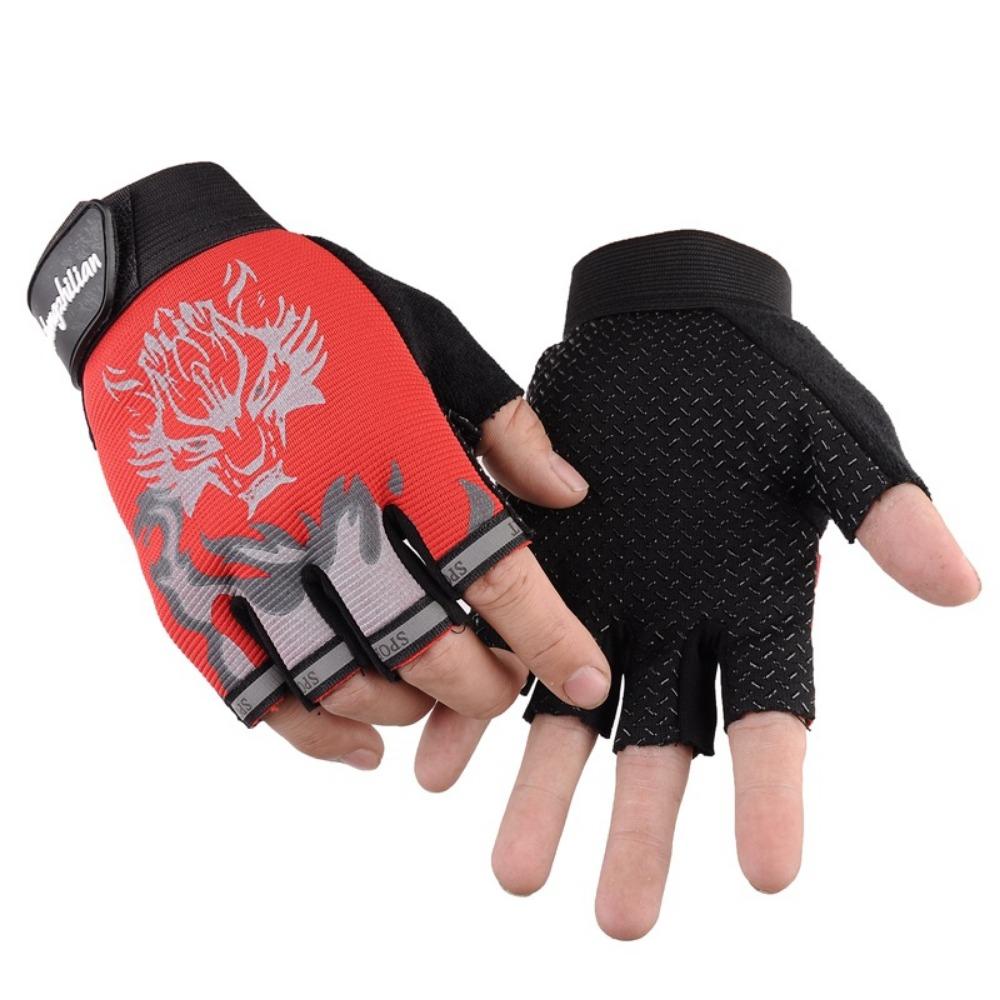 Radfahren Halbfingerhandschuhe Taktische Handschuhe Atmungsaktiv Rutschfest Tau Finger Studenten Männlich und Weiblich Dünne Outdoor-Sport-Handschuhe