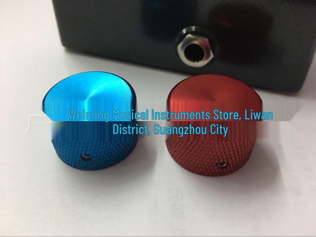 Electric Guitar Aluminum Pedal Caps - Single Effect Pedal Accessories