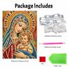 DIY 3D Pearl Diamond Painting Art Set Religious Madonna Home Decor Art Set Wall Art
