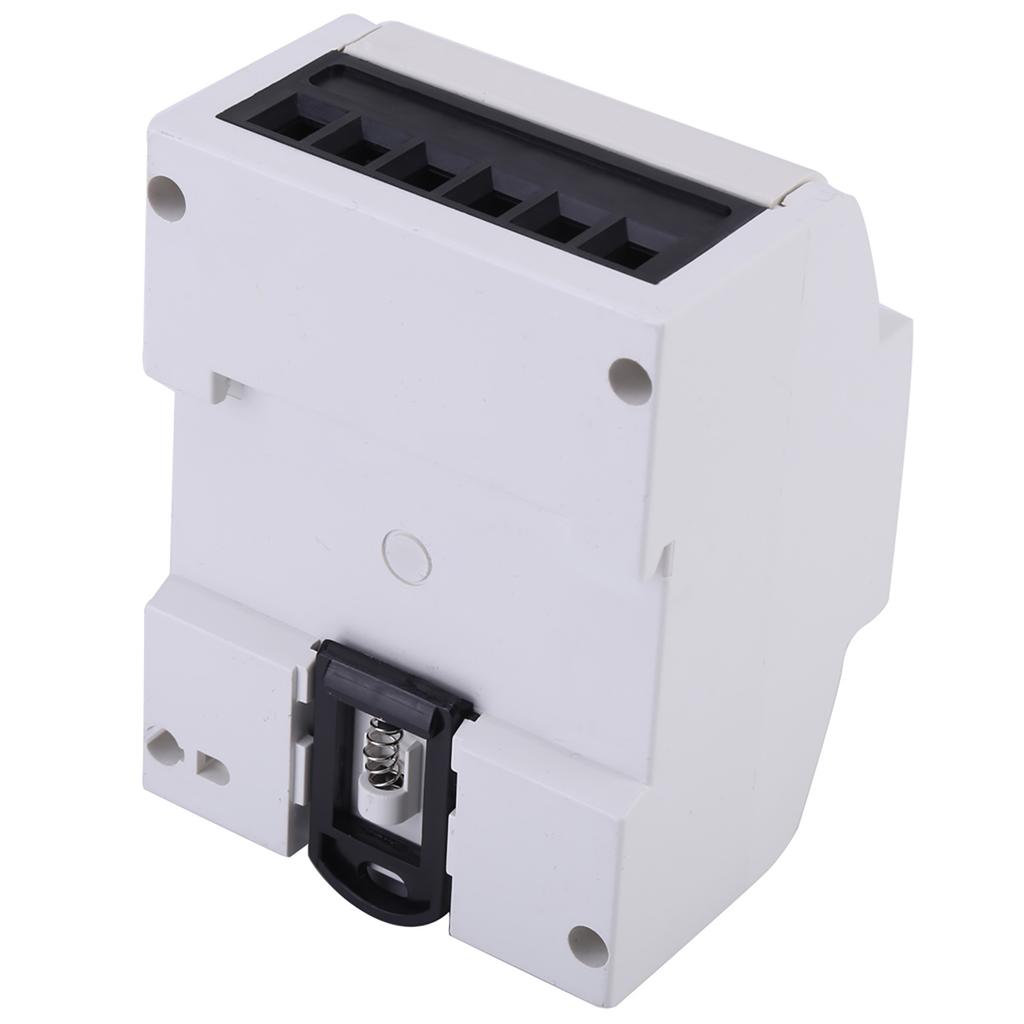 1 Phase 2 Draht DIN-Schiene Elektronische Energie KWh Meter 10(40)ZU