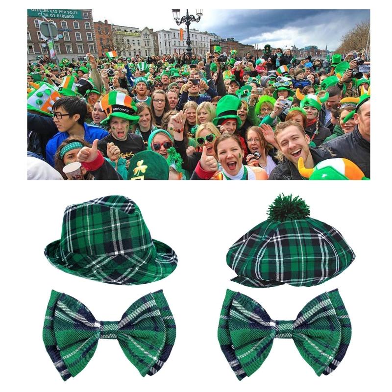 St. St. Patrick's Day Fluga för Saint Patrick Åttkantig Hatt för Irländsk Dagsfest