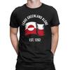 Leave Greenland Alone Distressed Greenland Flag Protest Mens T Shirt Tee Shirt Short Sleeve O Neck TShirt 100 Cotton Clothes