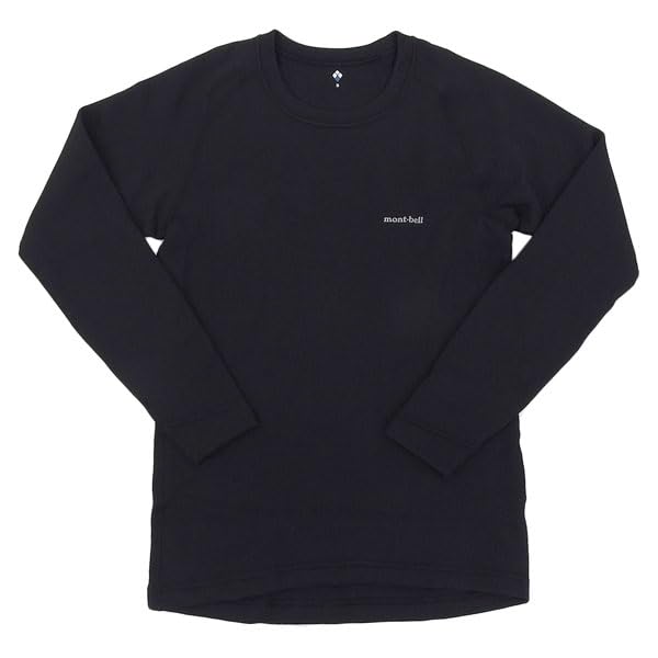 Geoline Round Neck Shirt 1107712 [Montbell] Men s EXP. (Black/Size M)