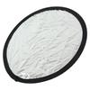 Silver White 2 In1 Reflector Portable Round Photography Light Reflector for Live Lighting