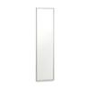 Wall Mirror 30 X 120 Cm Silver MDF Wood (2 Units)