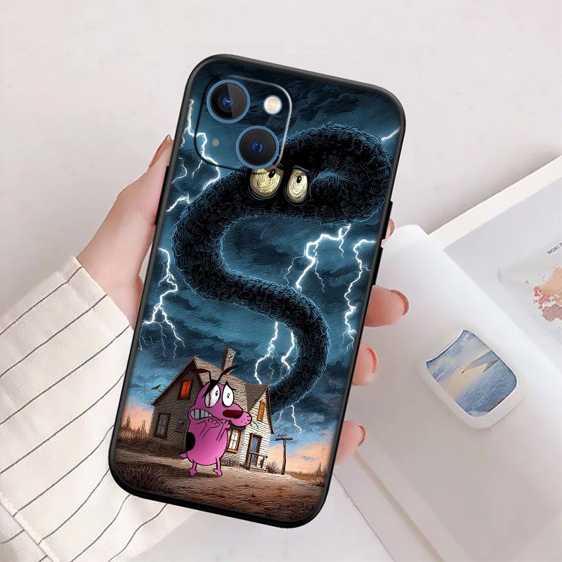 RP11 C-Courage C-Cowardly D-Dog Phone Case for OPPO A40 A60 A80 A15 A16 A16K A12 A17 A17K A54 A54S A53 A53S A55 A56 A57 A98 F23