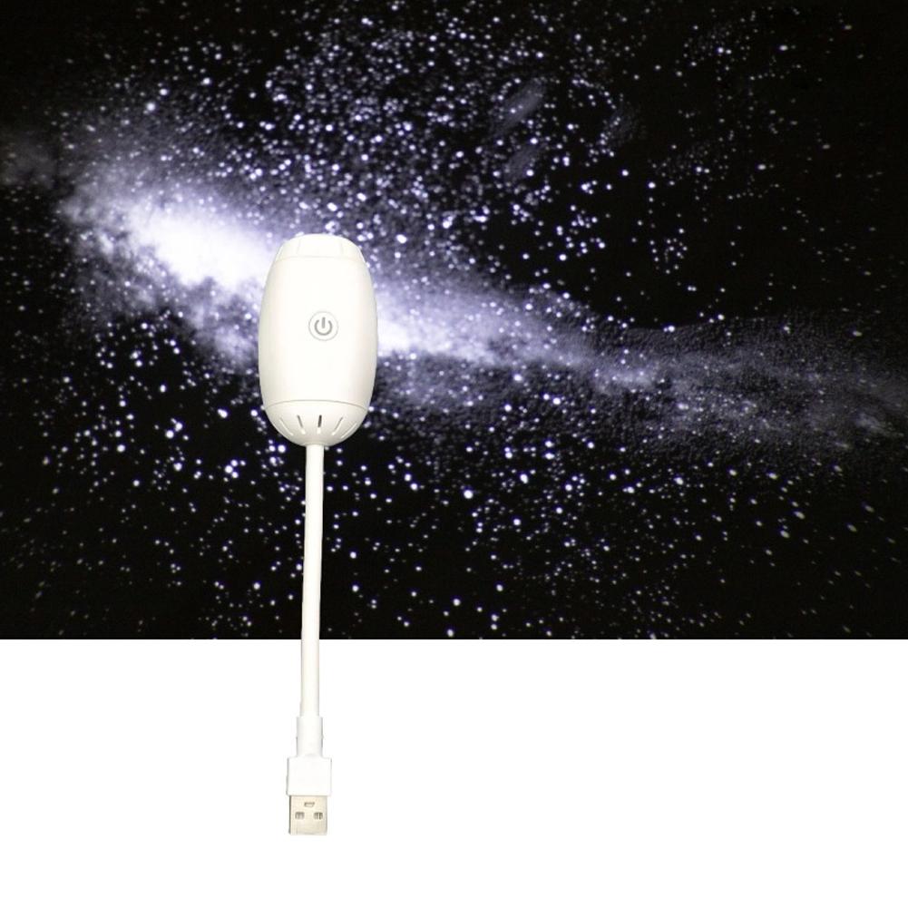 

USB LED Starry Car Atmosphere Light Adjustable Focus Large Range Projection Romantic Saturn Galaxy Party Interior Decor Light