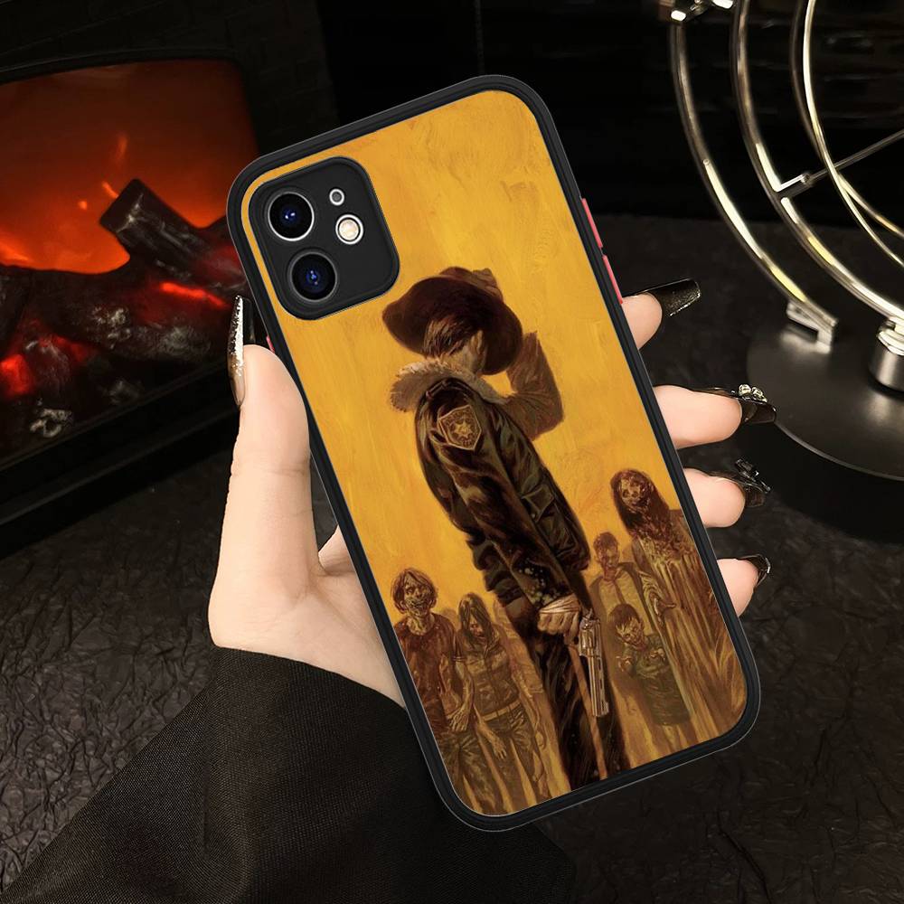 Horror The W-Walking D-Dead TV For IPhone 11 12 13 14 15 16 Pro Max Plus Matte Translucent Phone Cover