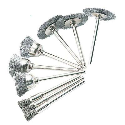 5pcs Rust Removing Brush Rotary Tool Polishing Wire Brush Mini Polishing Brushes  Drill Attachment