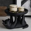Simple Style Fun Cat Jewelry Tray, Desktop Jewelry Storage Tray, Decorative Items for Home Bathroom, Bedside, Makeup Storage