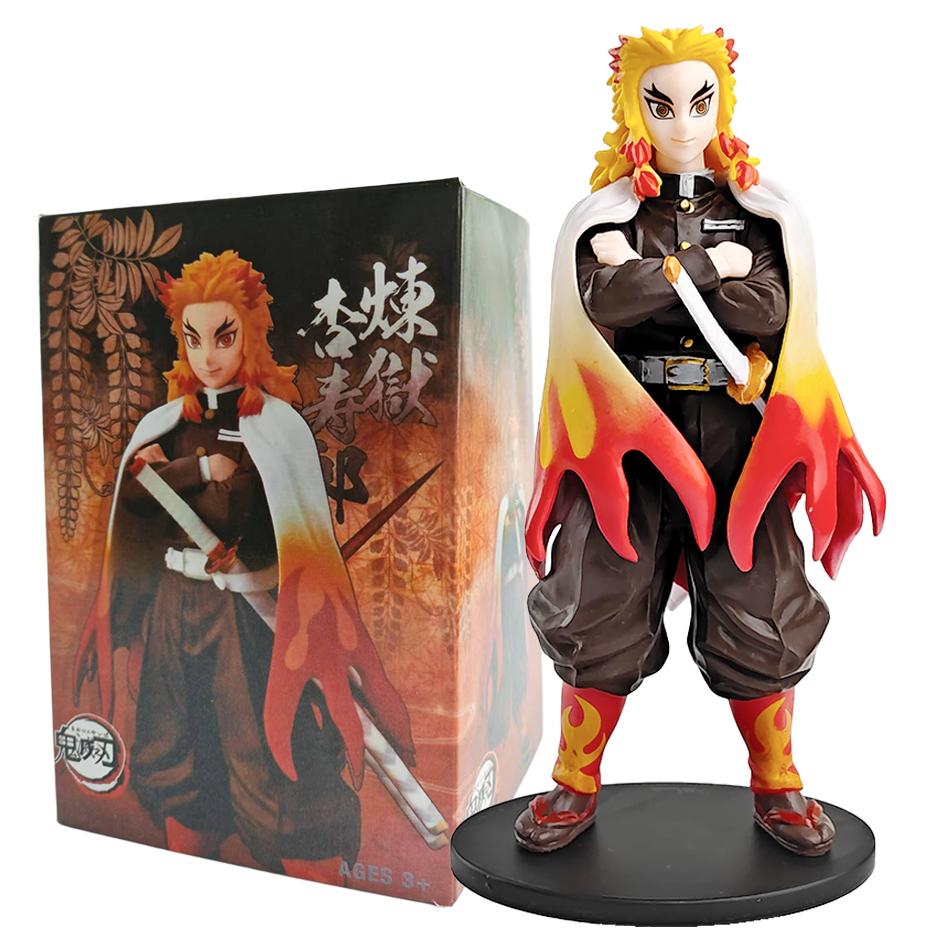Figurină de Acțiune Anime Demon Slayer - Kamado Tanjirou cu Agatsuma Zenitsu și Nezuko Model PVC Jucării Kimetsu No Yaiba Războinici