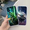 Star Wars Yoda Transparent Phone Case for Motorola Moto G7 G8 G9 G84 G85 G73 G24 G15 Z2 Play Power Plus