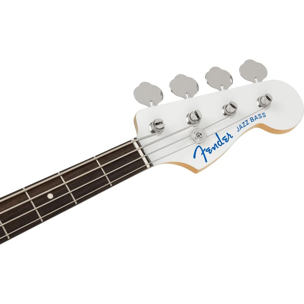Fender/Made in Japan Limited Hybrid II Jazz Bass Blanc Rosewood Fingerboard White