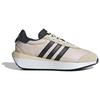 Adidas Originals Country Xlg Retro Comfortable Shock Absorption Non-Slip Low-Top Running Shoes Unisex Sneakers Beige Black IF9283