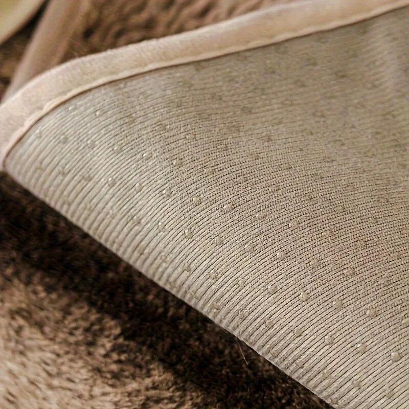 Dicker, warmer, superweicher, rutschfester Plüsch-Sofabezug, moderner, luxuriöser Kaninchen-Plüsch-Sofabezug in L-Form, universelle Couchbezüge