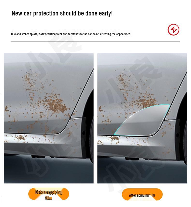 XPeng G6 Front & Rear Door TPU Scratch-Resistant Protective Film