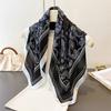 New Paisley Print Square Scarf For Women Soft Satin Wraps Neckerchief Female Hair Bands Ribbon Headband Bandana