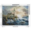 Diamond Painting Cross Stitch 5D Diamond Set Full Diamond Embroidery Handmade Needlework Lighthouse