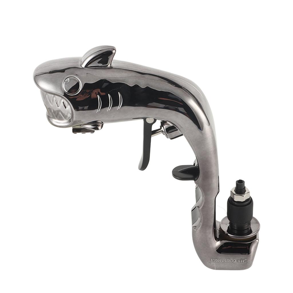 Champagnespruta Elektropläterad ABS-flaska Ölsprayverktyg med Justerbar Kaliber för Bar Bröllop