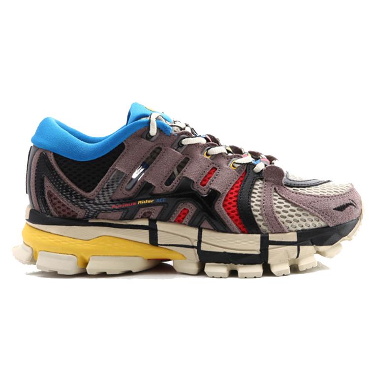 New LiNing Running Shoes Women's Low Top Gray/Umber ARZN004-5