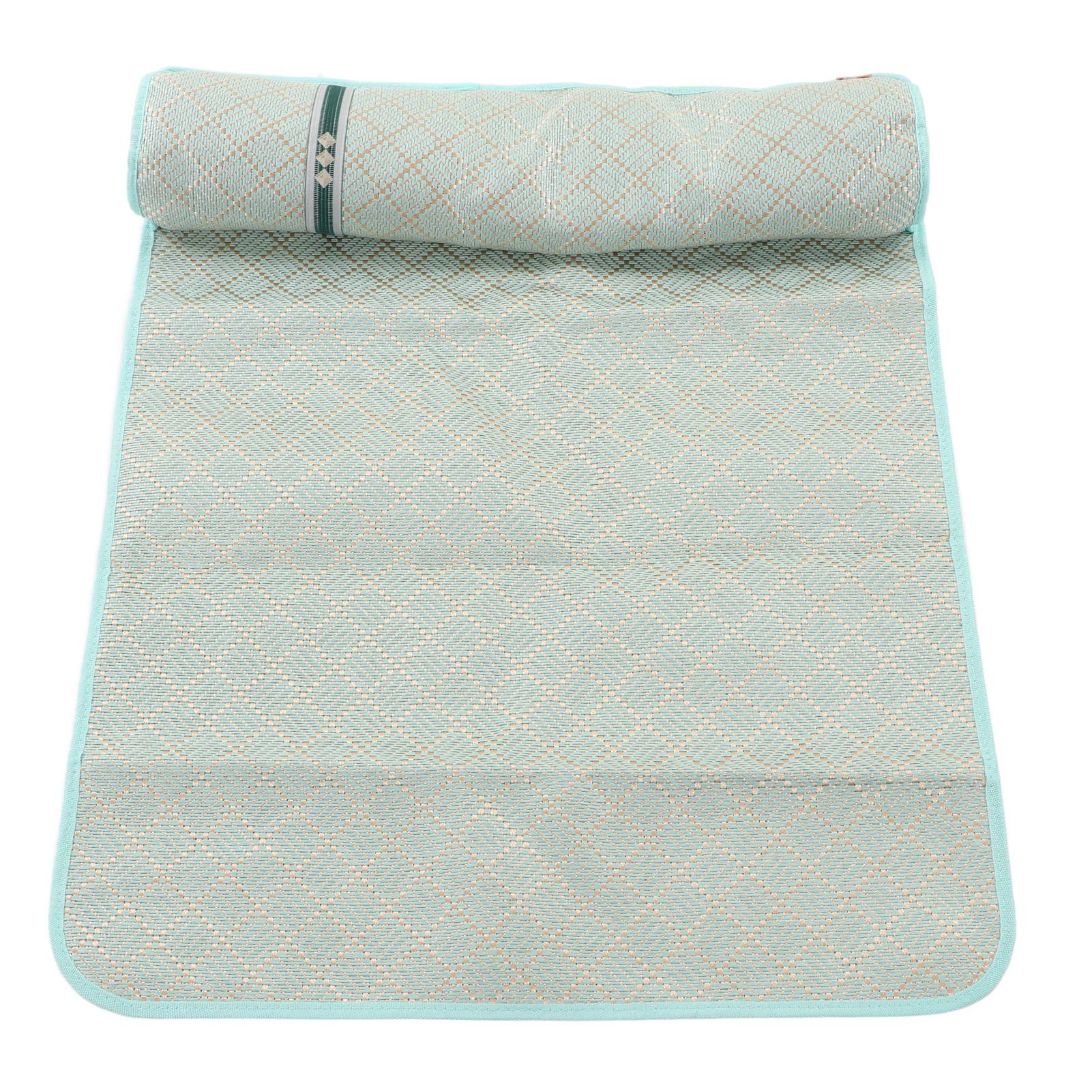 Dog   Cooling Mat with Pillow Portable Cooling Soft Bed Sleeping Mat for Pets