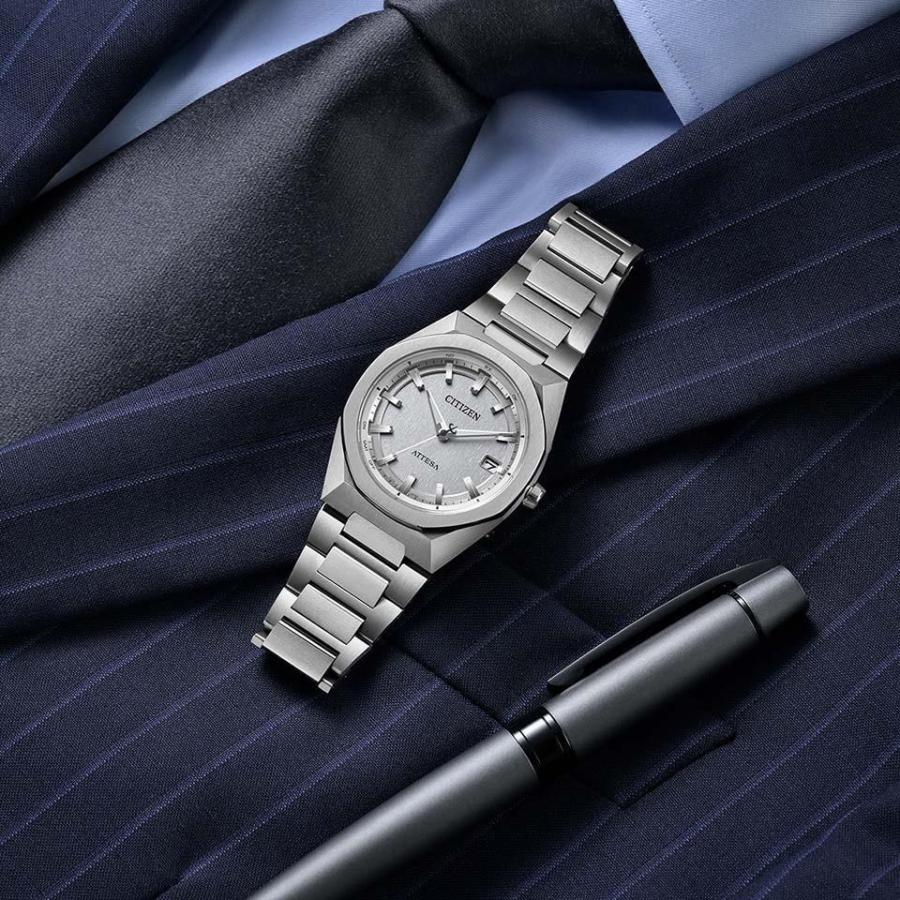 CITIZEN Attesa ACT Line CB3040-56H Silver Dial New Men's Watch