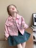 2025 Trendy Girls' Denim Jacket for Spring/Autumn - Baby & Toddler Fashion
