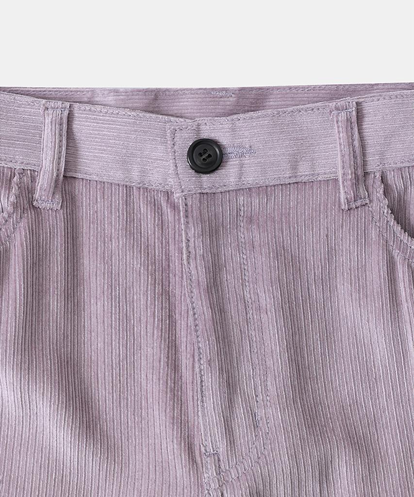 Noir For Woman Tencel-Ribbed Wide Pants (Lavender Pink)