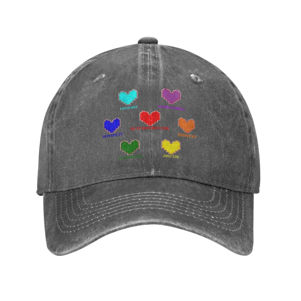 undertakes Love Logo Casual Baseball Cap Spring  Trucker Hat Sunscreen Hiking Fishing Hip Hop Hats Unisex Adult Funny Baseball Caps