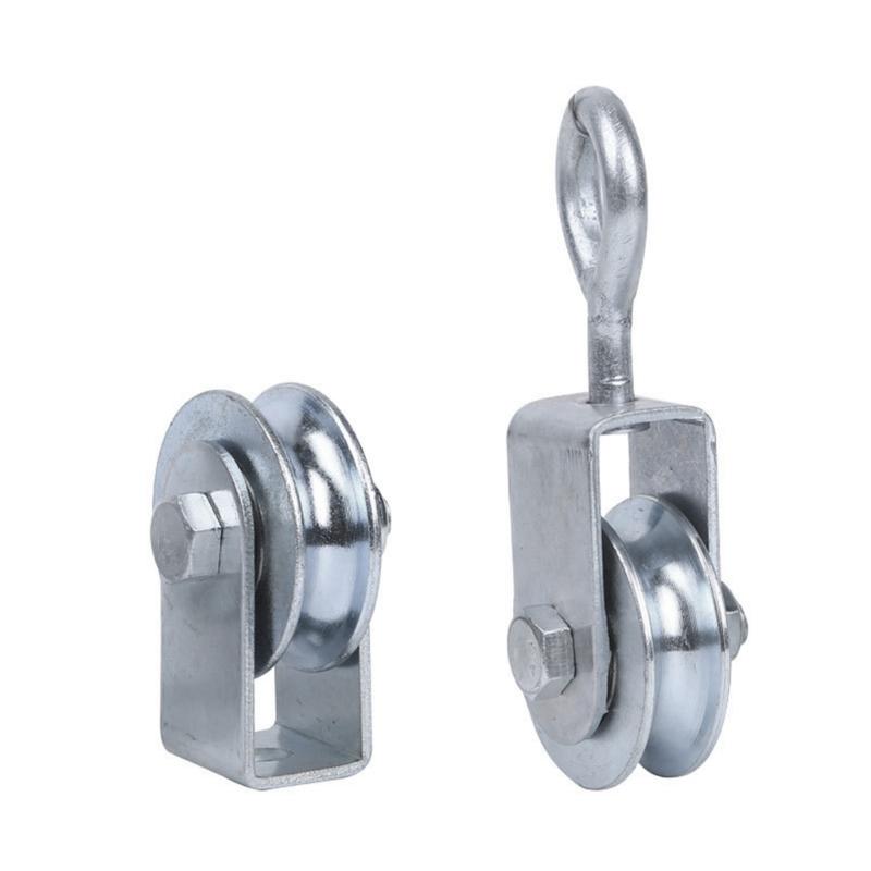 Alloy Steel Cable Pulley Block Wheel With High Load Bearing Pulley For Strength Training Industrial Use Heavy Lifting