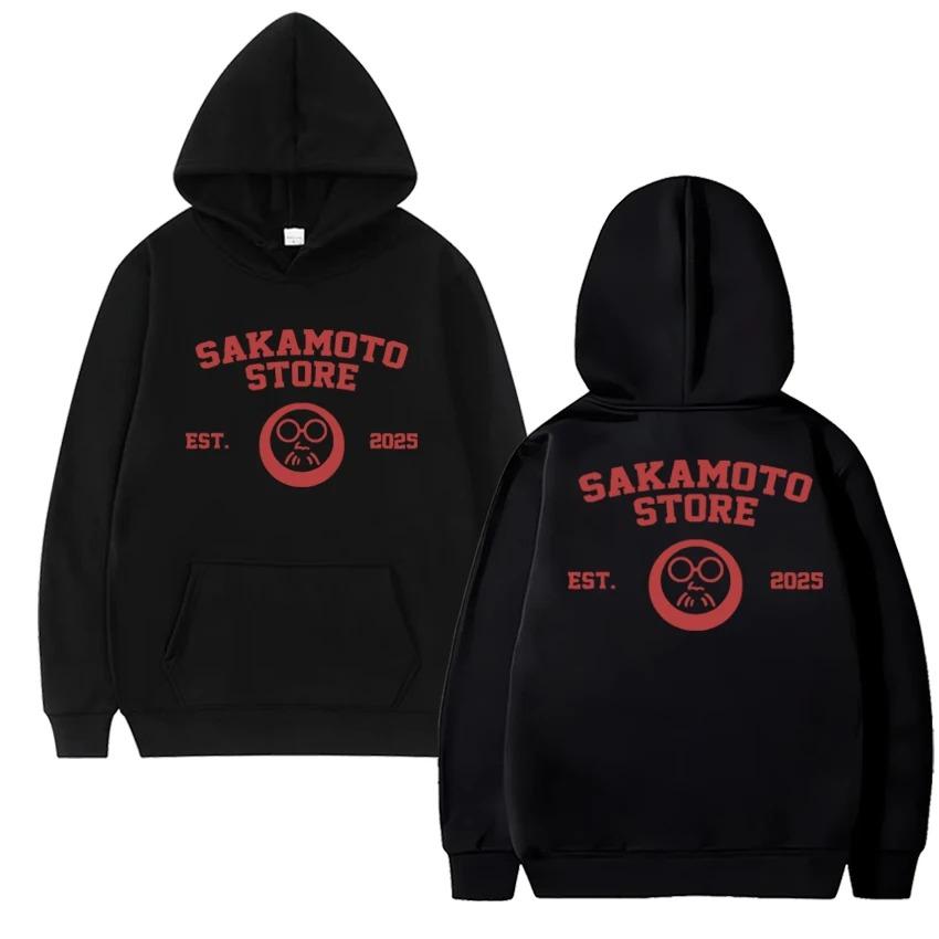 Anime Sakamoto Days Taro Sakamoto Vintage 90er Hoodie Harajuku Hip-Hop Streetwear Sweatshirt Herbst Winter Pullover Trainingsanzug Damen Herren Kleidung