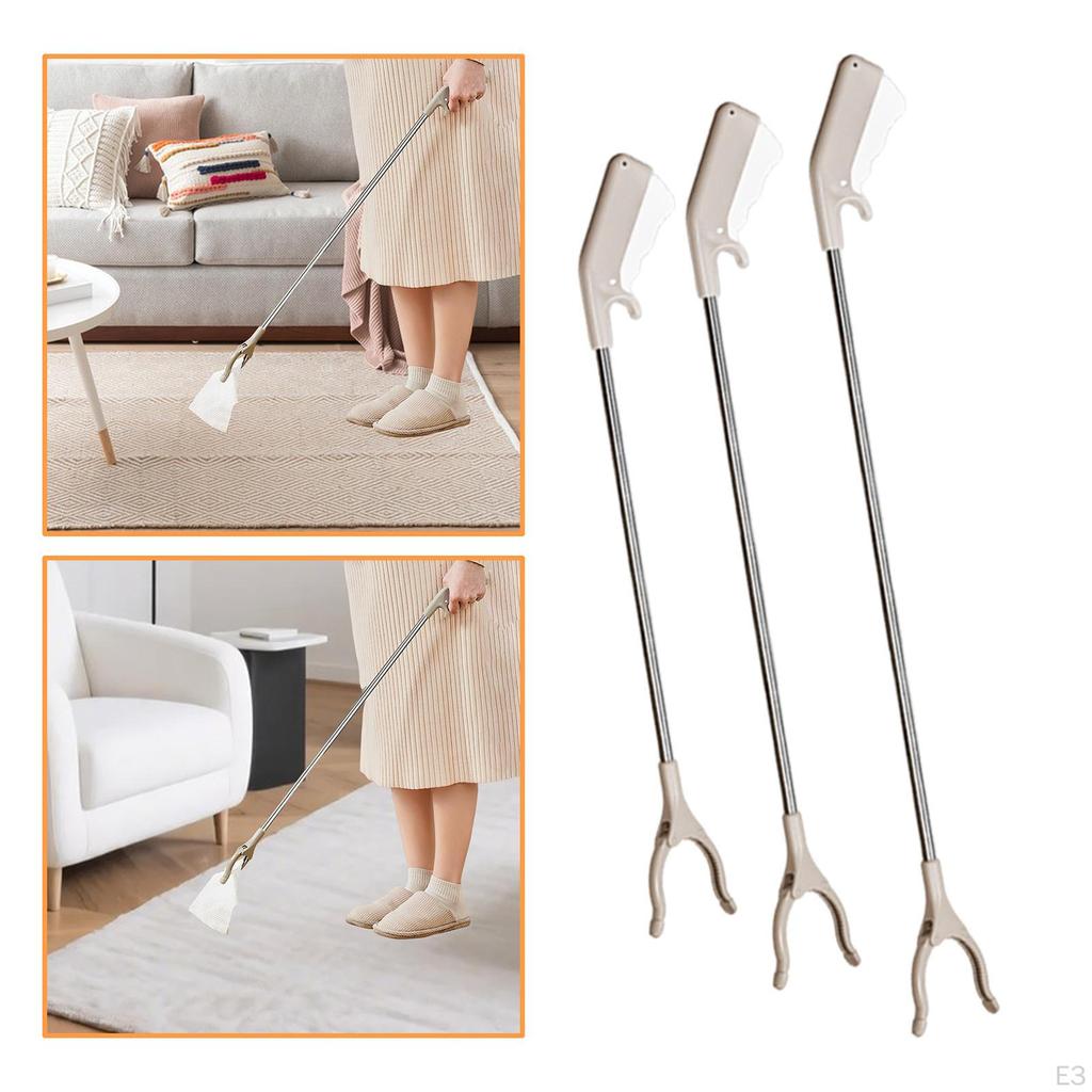 Grabber Reacher Tool Clothes Hook Pole Hanging Anti Slip Garbage Trash Picker Pickup for