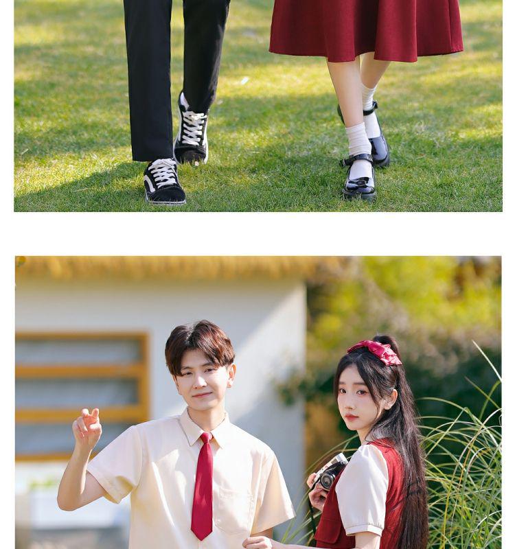 Middle School Summer Academy JK Style Red Dress - Chorus Performance Costume