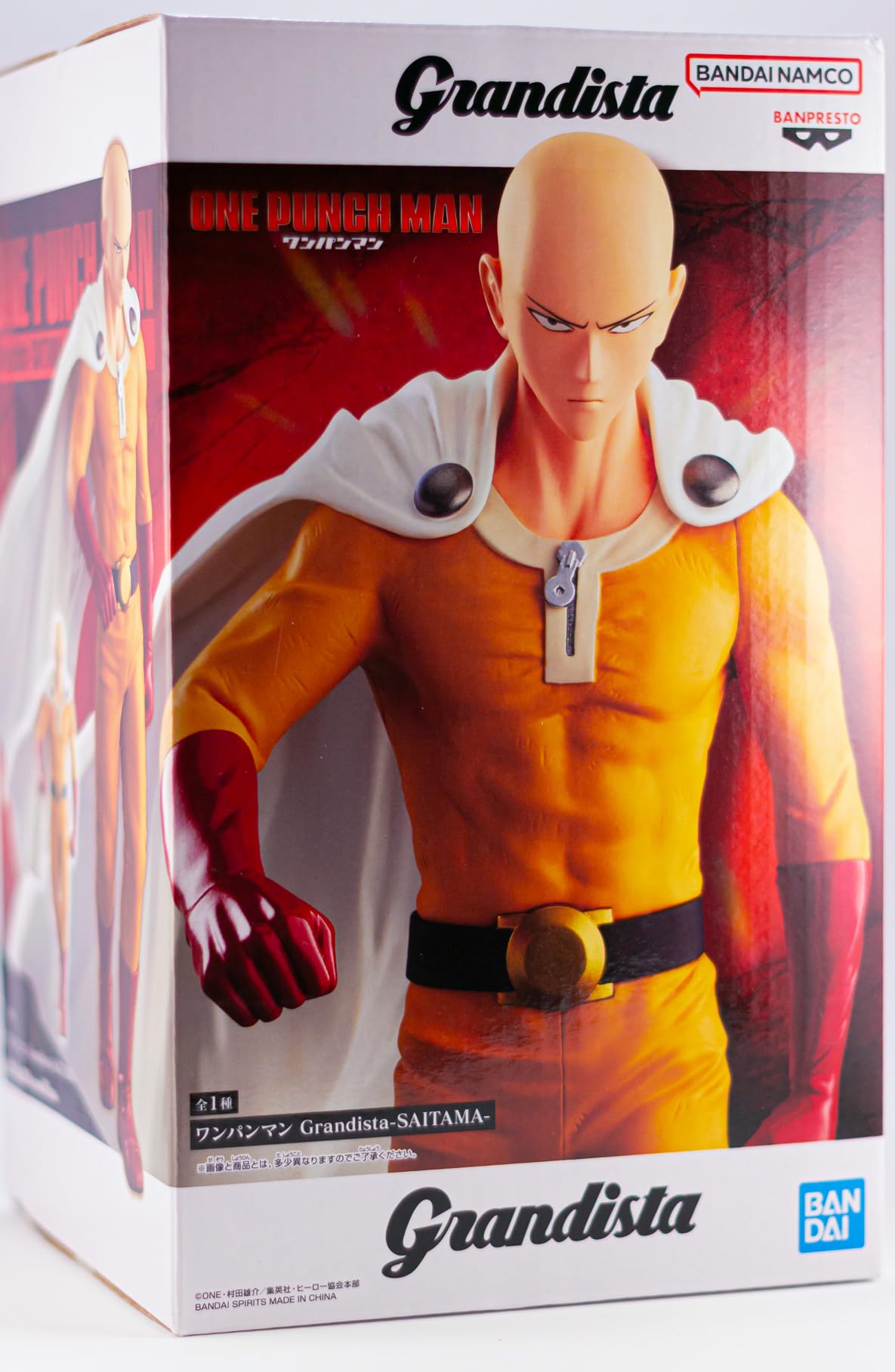 Man Saitama Banpresto Bandai Spirits Grandista One-Punch - - -